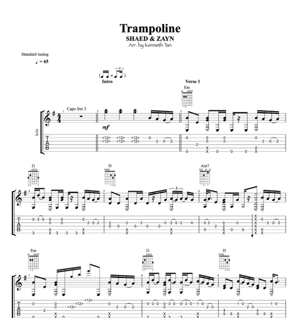 Trampoline - SHAED x ZAYN