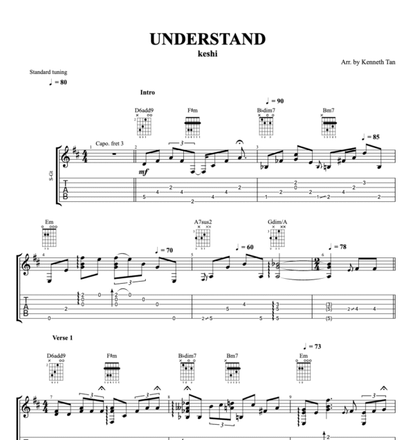 UNDERSTAND - keshi