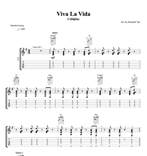 Viva La Vida - Coldplay