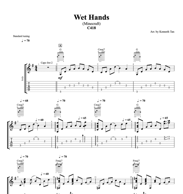 Wet Hands (Minecraft Theme) - C418