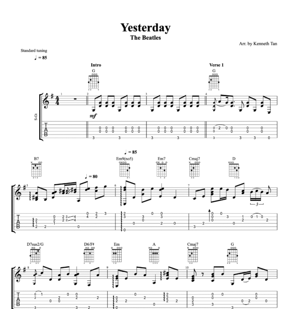 Yesterday - The Beatles