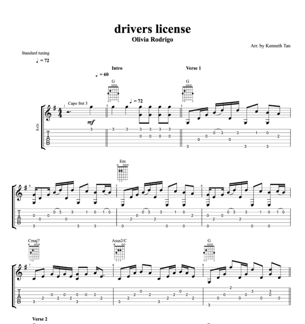 drivers license - Olivia Rodrigo