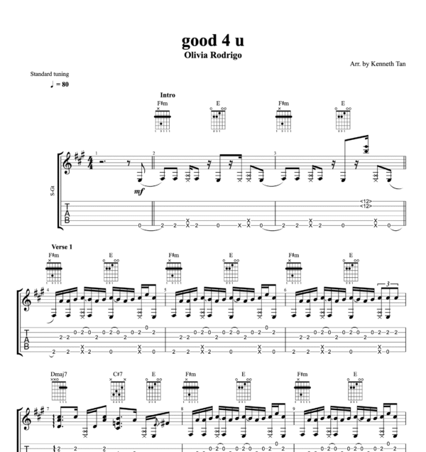 good 4 u - Olivia Rodrigo