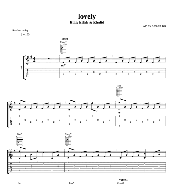 lovely - Billie Eilish & Khalid