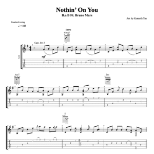 Nothin’ On You – B.o.B Ft. Bruno Mars