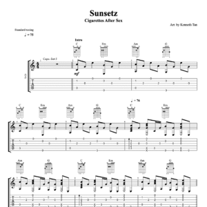 Sunsetz – Cigarettes After Sex