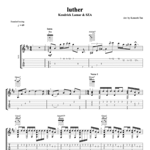 luther – Kendrick Lamar & SZA