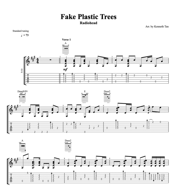 Fake Plastic Trees – Radiohead