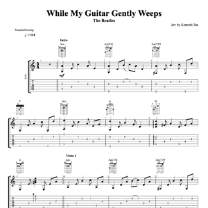 While My Guitar Gently Weeps – The Beatles