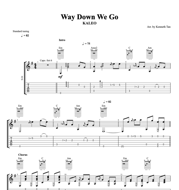 Way Down We Go – KALEO
