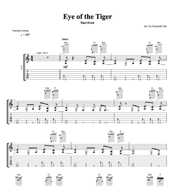 Eye of the Tiger – Survivor