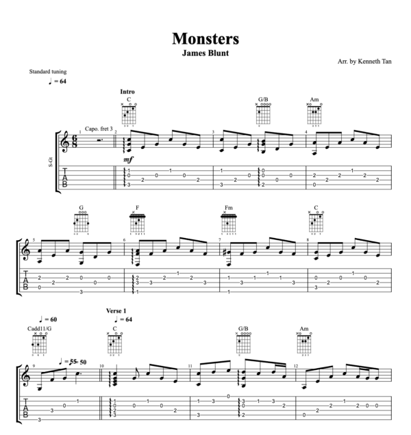 Monsters – James Blunt