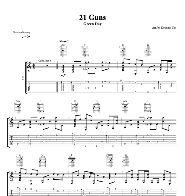 21 Guns – Green Day