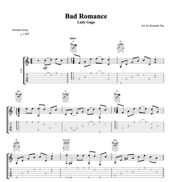 Bad Romance – Lady Gaga