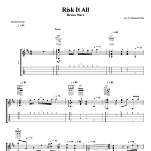 Risk It All – Bruno Mars