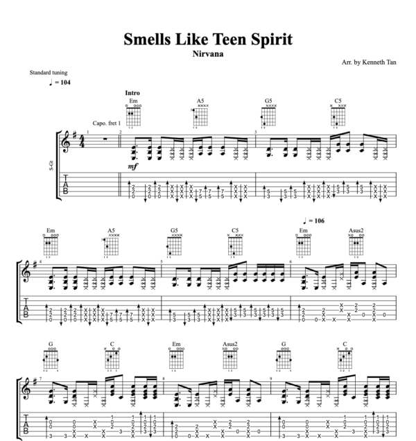 Smells Like Teen Spirit – Nirvana