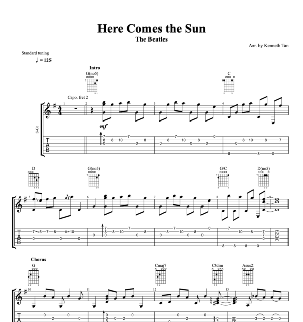 Here Comes the Sun – The Beatles