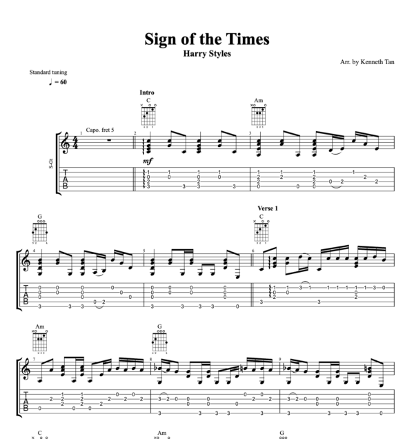 Sign of the Times – Harry Styles