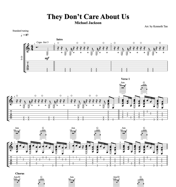 They Don’t Care About Us – Michael Jackson